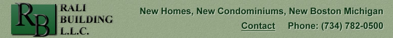 New Homes in New Boston, Huron Township, Michigan